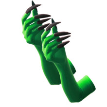 (Green) Gothic Long Nails Gloves Breathable Spandex Paws Design Long Gloves For Costume Parties Night Event Dressingup Armwear Yellow