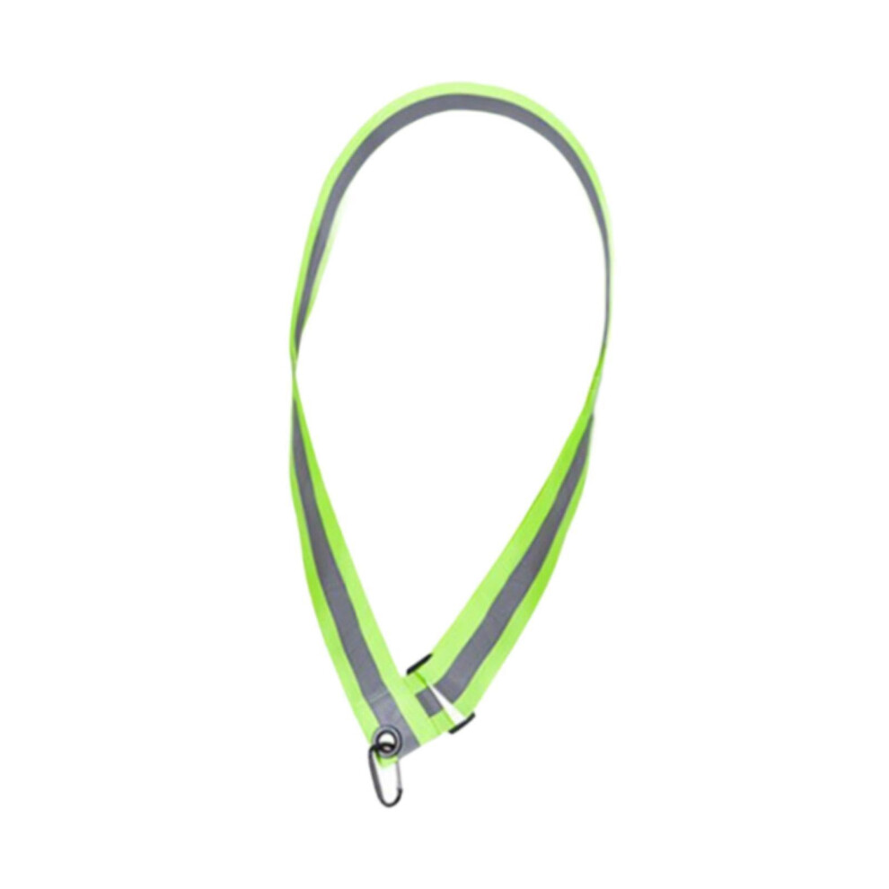 Reflective Safety Sash Visibility Adjustable Strap For Night Running Walking And Cycling 9330225364924