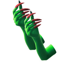 (Green) Gothic Long Nails Gloves Breathable Spandex Paws Design Long Gloves For Costume Parties Night Event Dressingup Armwear Yellow