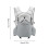 Lightweight Hydration Backpack with Ergonomic Back Support, Reflective Design for Running Hiking Cycling 5