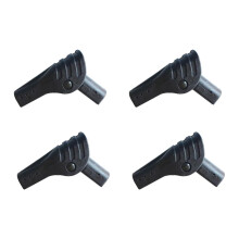 8.5mm Carbon Fiber Tent Pole Connectors Set 12pcs Black Durable Camping Tent Pole Replacement Kit
