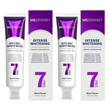 (2pcs, MSDRWIKEY) 7-Pro Intensive Toothpaste, 7PRO Intense Whitening Toothpaste with 7 Probiotics, Stain Removal & Fresh Breath 2025