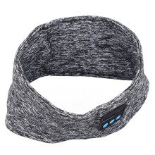 Bluetooth Headband Headphone Gray 180mAh 25x10x2cm