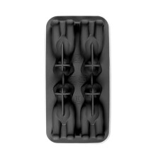 (Black) Dog Shaped Ice Mold Lovely Labrador Ice Cube Tray Moulds Cute and Convenient Chocolate Cookie Mold Practical Barwares Pink