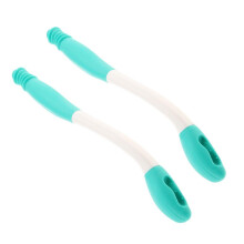 2X, Anti-Slip Long Reach Elderly Disabled & Handicapped Toilet Paper Wiping Aid Self Wipe Tool Wiper