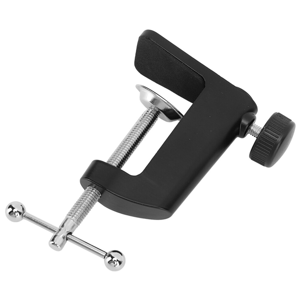 Aluminium Desk Clamp 2.4Inch 61Mm Black For Table Lamps Sturdy & Reliable 8451393681604