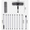 Window Cleaning Kit with 151 Inch Extendable Pole, 2 in 1 Rotatable Window Squeegee for  Windows 2