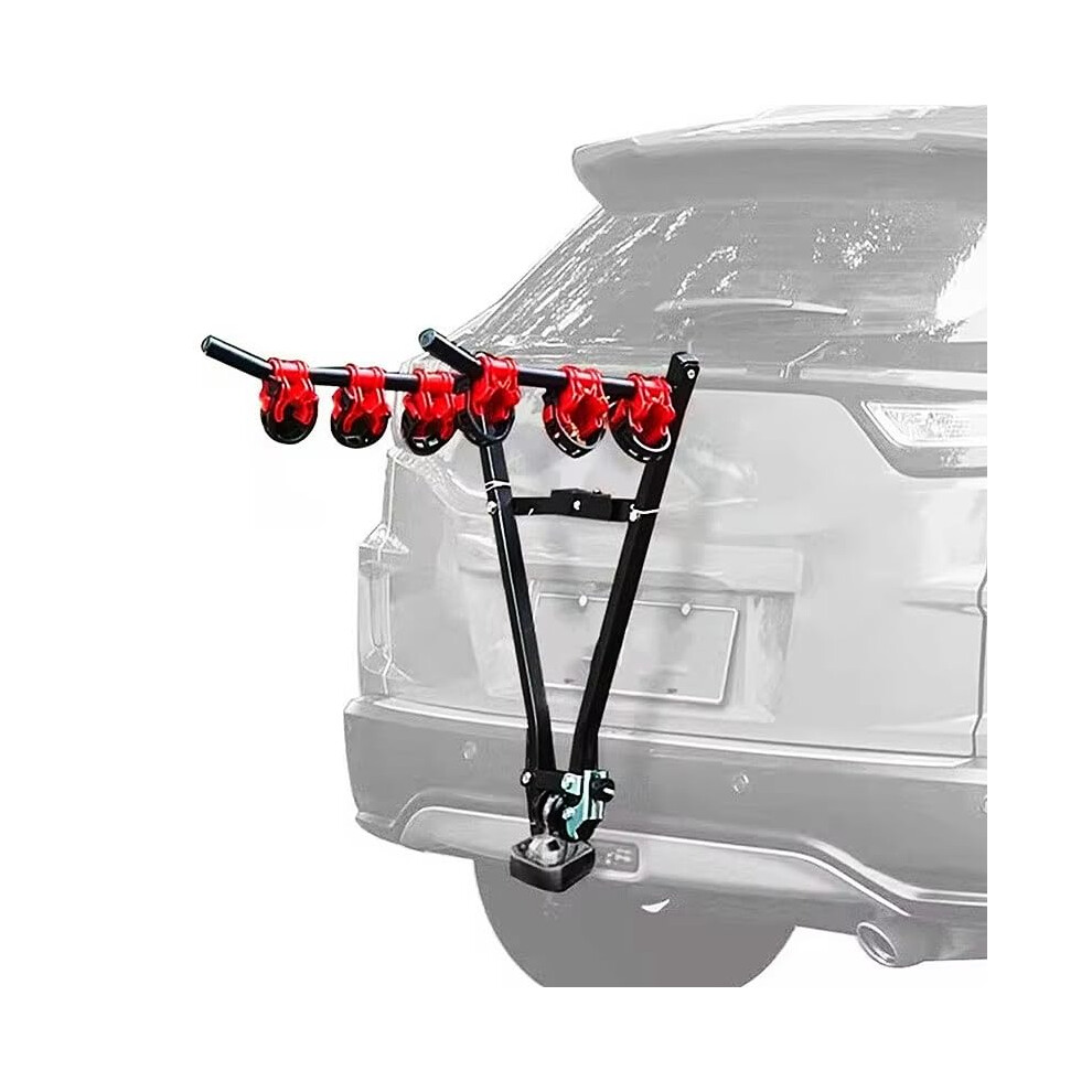 Foldable Car Bike Rack For Suzuki Swift Ignis Sx4 Scross, Dual Bike Trunk Carrier With Easy Installation 9330225537977