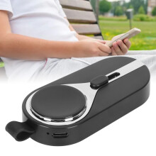 2-in-1 Power Bank 2000mAh 8.5x4.2x1.6cm Black