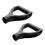 Multipurpose Plastic Shovel Handle For-Black D shaped plast 1