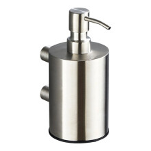 Space Saving Wall Mounted Soap Dispenser Large Capacity-Brushed