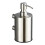 Space Saving Wall Mounted Soap Dispenser Large Capacity-Brushed 1