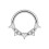 Accessoires de mode en acier inoxydable de bijoux de-5 Argent 1