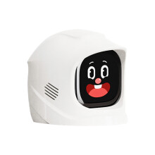 Electronic Pet Robot Toy For Car Dashboard Decoration-White