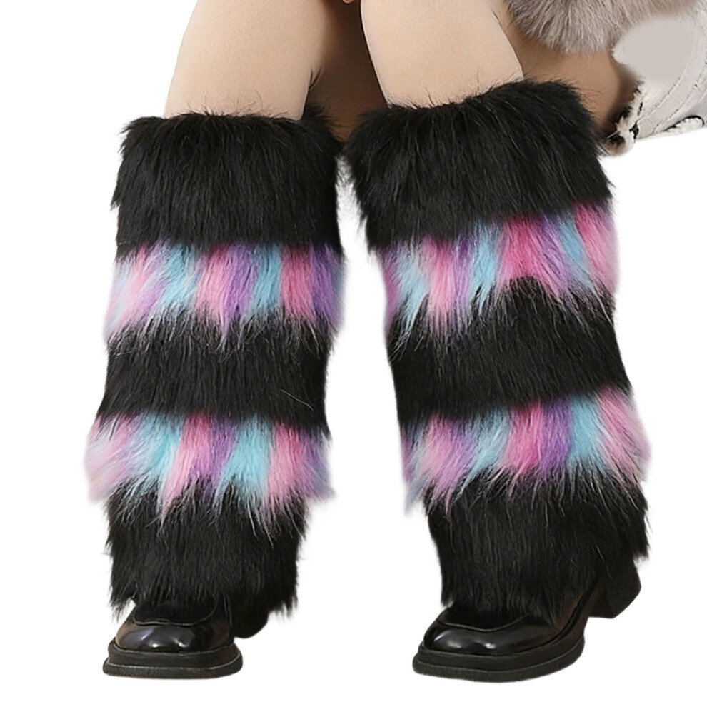 Pair Lovely Leg Warmer Soft & Warm Winter Socks-Section 37