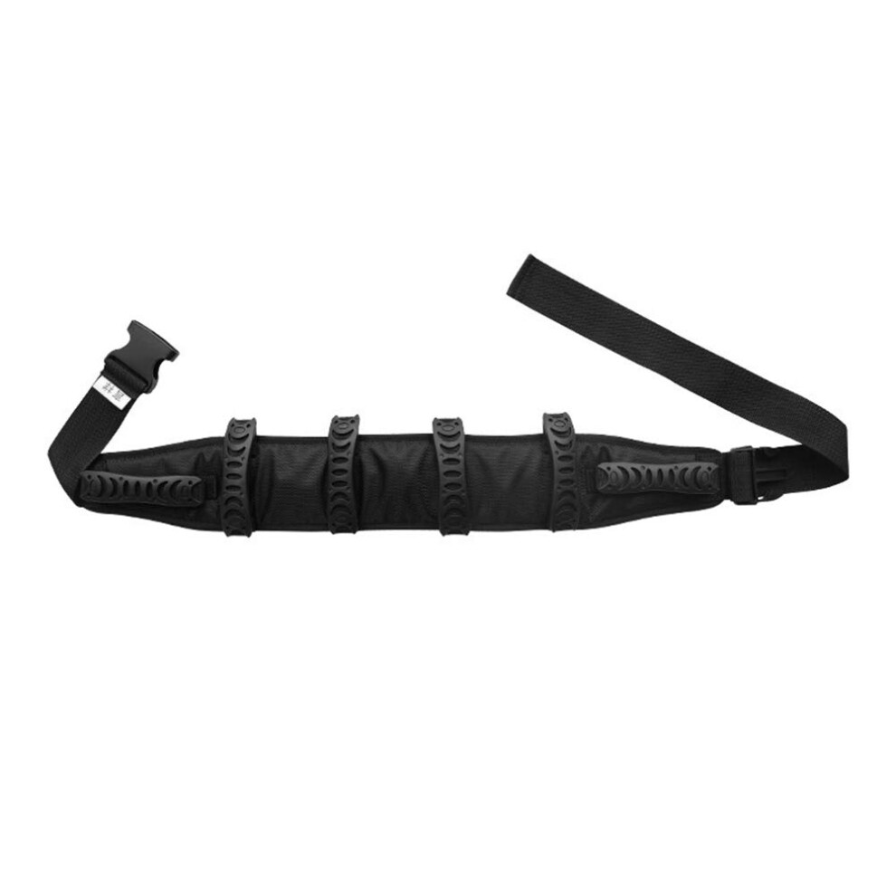 Adjustable Gait Belt for Seniors with Ergonomic Grip Handles, Physical Therapist Designed Transfer Belt