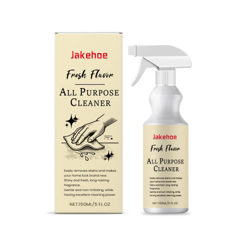 Kitchen Cleaner Spray Set, Deep Grease and Grime Remover, MultiSurface Non‑Abrasive Formula (2PCS)