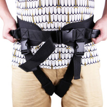 Transfer Belt for Seniors with Leg Loops and Quick Release Buckle, Padded Handles for Elderly Walking Assistance