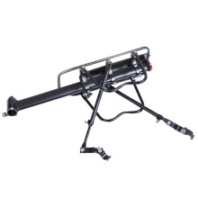 Universal Alloy Bike Rear Rack Cargo Carrier for Mountain and Road Bikes, Lightweight and Stable