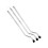 Drum Leg Replacement with Stable Drum Support, Electroplated Metal Three Way Adjustable Drum Stand Accessory 2