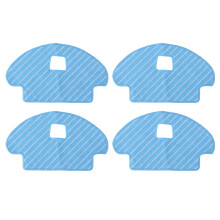 4pcs Mop Pads Replacement, Washable  Absorption Cloths for Deebot Ozmo 930 610, Durable Easy‑Clean