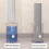 Mini Foldable Desktop Mop 2PCS with OneHand Squeeze Cleaning and Replaceable Sponge Head for Kitchen and Bathroom 4