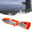Linden Reflective Top Water Lure - Orange 1