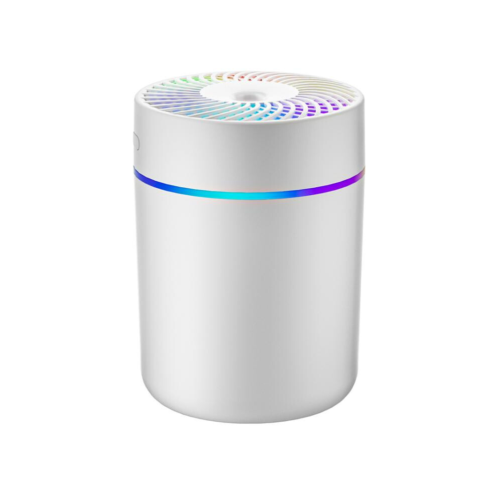 Car Ambient Humidifier Usb Household Silent Air Atomizer(White) Light/White 6083684313486