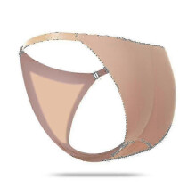 (M, 2207beige) Women Padded Push Up Panties Butt Lifter Shaper Fake Ass