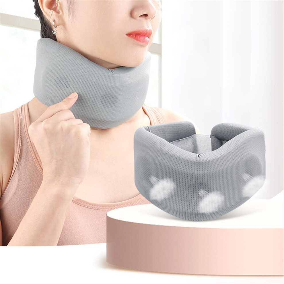 Adjustable Soft Foam Neck Brace for Neck Pain Relief, Ergonomic VShaped Cervical Collar Support for Sleeping