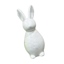 Portable White Rabbits Craft Supply Ideal-20cm without hands