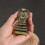 Metallskulptur von Buddhas mit Schlange, modische 4