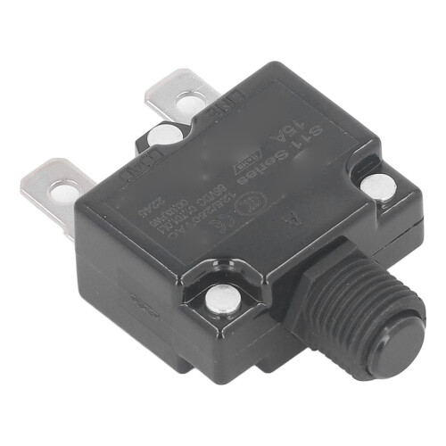 10Pcs Auto Reset Relay Fuse 15A Silver Compact 1