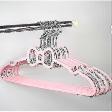 (style 2, pink) 20 Pcs Heart Hangers Clothing Hangers Ideal For Everyday Standard Use