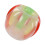 Inflatable Bumping Ball 90x75cm Red Yellow Green 14