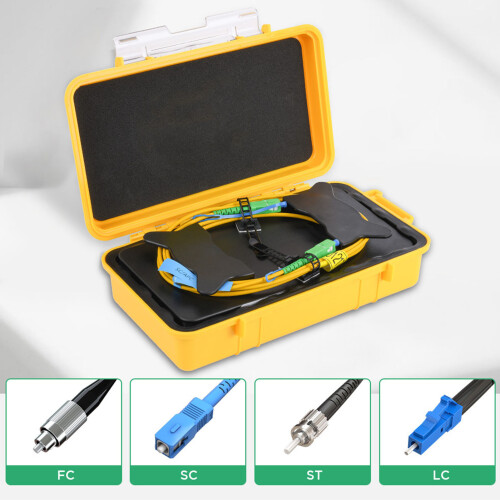 SC/UPC-SC/UPC 1KM OTDR LaunchBox Black 1310/1550nm 2