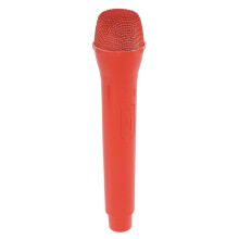 Pretend Play Microphone Toy 57g Red ABS Plastic