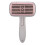 Cat Slicker Brush Self-Cleaning Pink ABS Needle 2