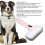 Cat Slicker Brush Self-Cleaning Pink ABS Needle 4
