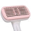 Cat Slicker Brush Self-Cleaning Pink ABS Needle 5