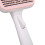 Cat Slicker Brush Self-Cleaning Pink ABS Needle 7
