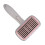 Cat Slicker Brush Self-Cleaning Pink ABS Needle 11
