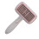 Cat Slicker Brush Self-Cleaning Pink ABS Needle 12