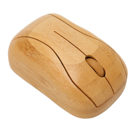 Bamboo Wireless Mouse 400mAh 2.4G DPI 800-1600 2