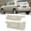 2Pcs Gray Sun Visor Mirror for E120/E130 2001-2007 1