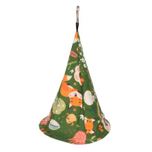 Bird Tent Cotton 20x27cm Green Hanging Nest
