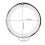 LED Makeup Mirror 10X 20.5x20.5 cm Plastic Suction 2