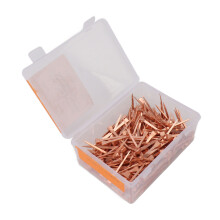 250pcs Copper Plated Horseshoe Nails Rustproof Riding Equipment 51mm E5
