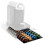 Acrylic Rack Ideal for Kitchen Office Holds 60 Small or 40 Large 1