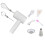 Easy Cordless whisks Speed for Home Baking and Cooking-Pink 4